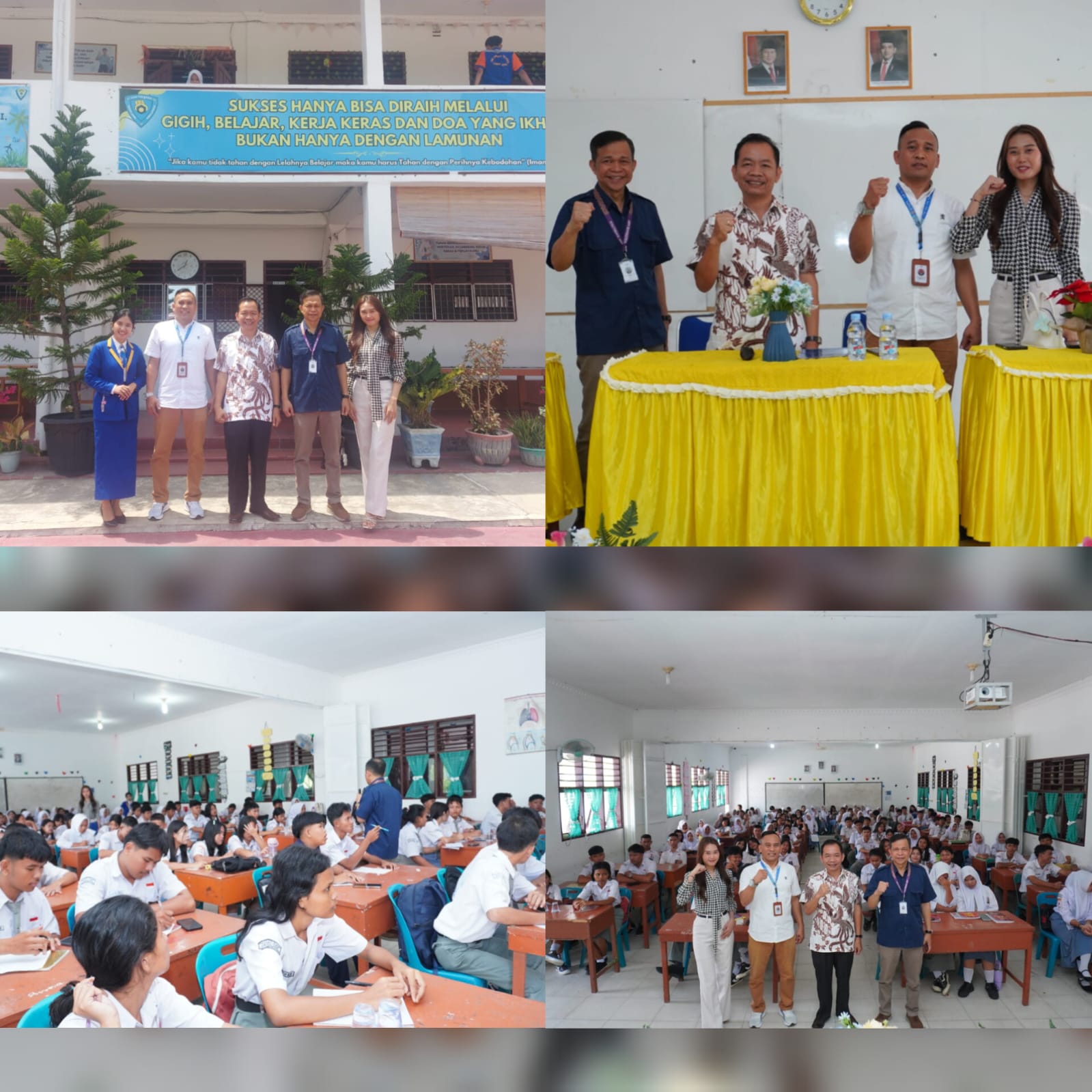 Seminar Financial Glow-up, menabung tanpa beban dilaksanakan di SMK dan SMA di Tanah Jawa kab.Simalungun Oleh Program Studi Administrasi Bisnis dan Program Studi Keuangan Perbankan pada hari Rabu, 3 Februari 2026, yang diikuti oleh 150 orang siswa siswi k